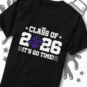 T-shirt Remise des diplômes de la promotion 2026 Purple Ch