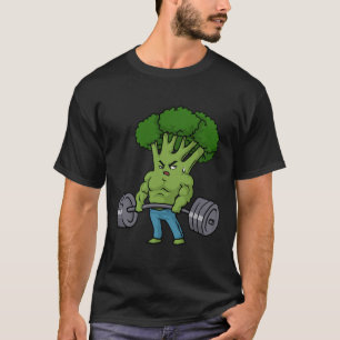 T-shirt Remise en état Broccoli Gym Fitness Motivation Bod