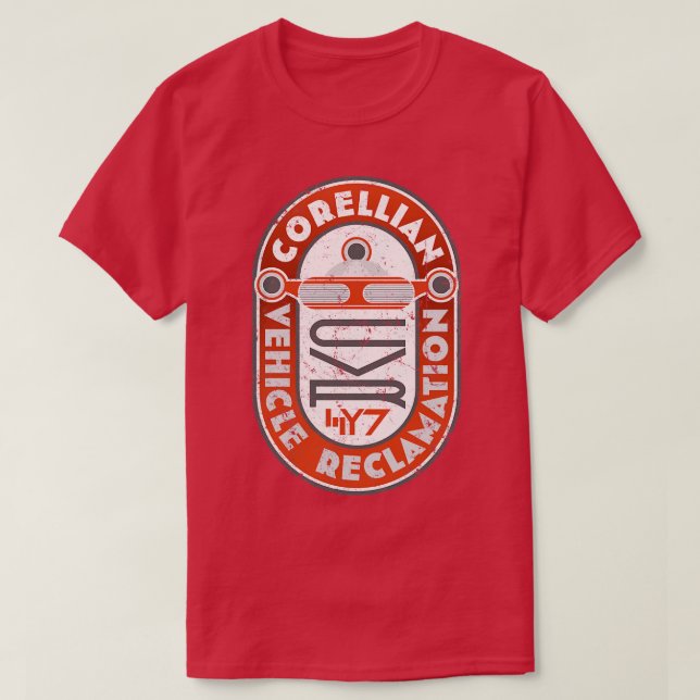 T-shirt Remise en état du véhicule Corellian (Design devant)