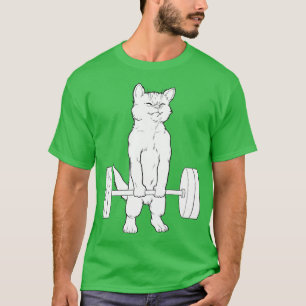 T-shirt Remise en forme de chat