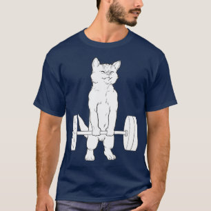 T-shirt Remise en forme de chat