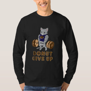 T-shirt Remise en forme de chats - Gym pour levage de l'ar