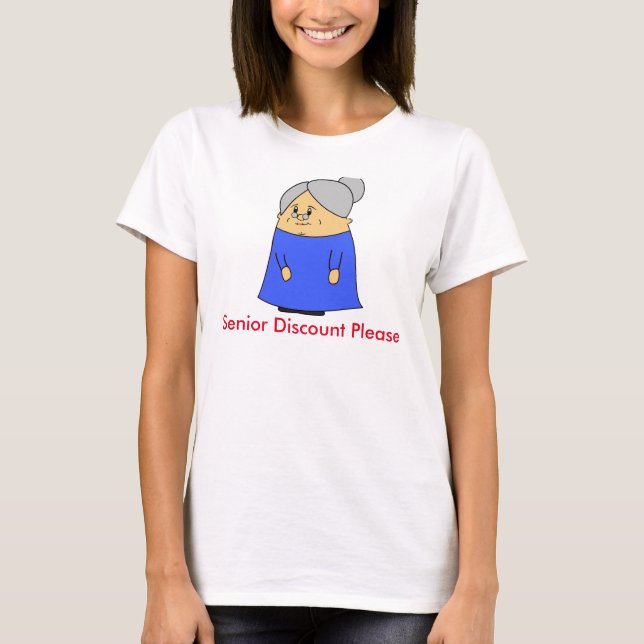 T-shirt Remise Senior S'il vous plaît (Devant)