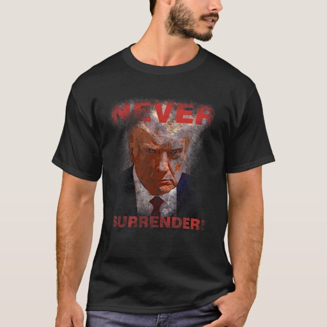 T-shirt Remise - Trump Mugshot 2024 (Devant)