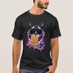 T-shirt Remix Space Cat DJ pancake Remix pour galaxie de c