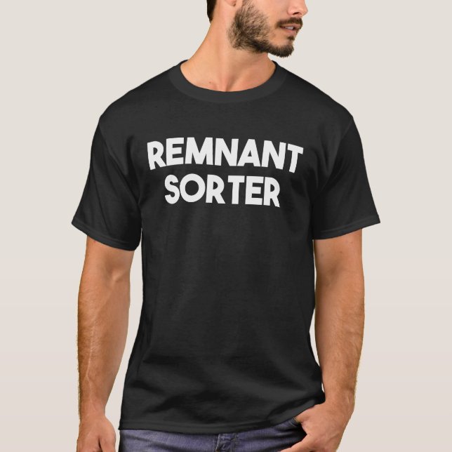 T-shirt Remnant Sorter (Devant)