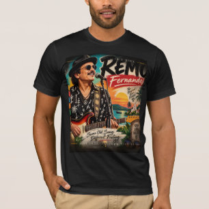 T-shirt Remo Fernandes — l'icône musicale de Goa