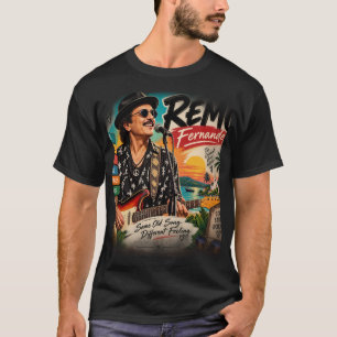 T-shirt Remo — la plus grande icône musicale de Goa. Fier 