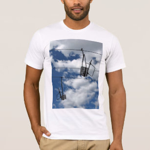 T-shirt Remonte-pente et ciel