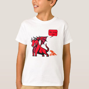 T-shirt remontée à contresens