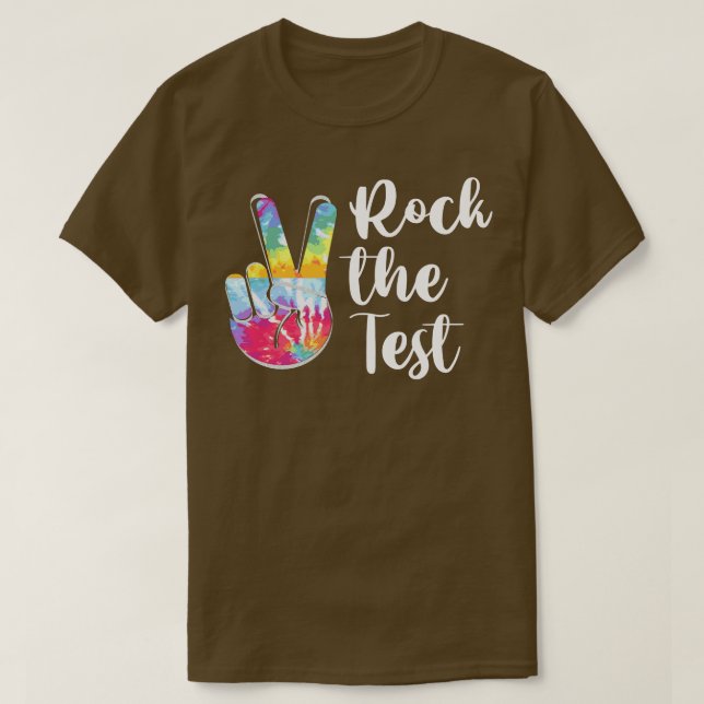 T-shirt Remonter les examens d'élèves de l'école de jour e (Design devant)