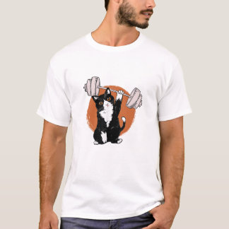 T-shirt Remonteur de poids de chats