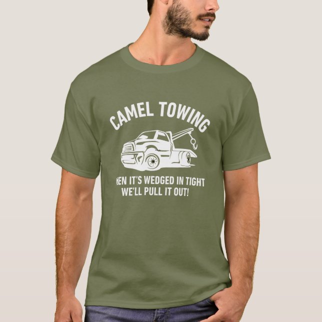 T-shirt Remorquage de chameau (Devant)