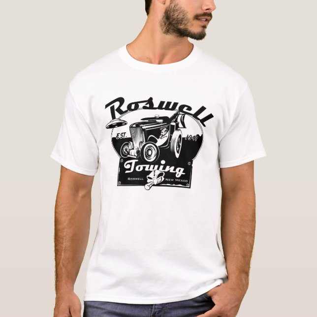 T-shirt Remorquage de Roswell (Devant)