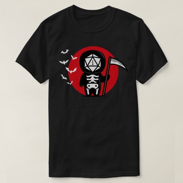 T-shirt Remorque critique de la faucheuse D20 (Design devant)