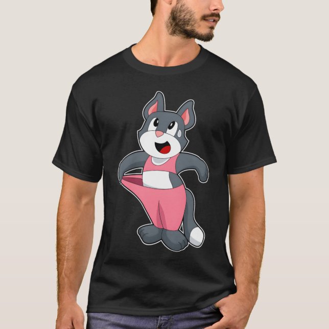T-shirt Remorque Fitness Cat (Devant)