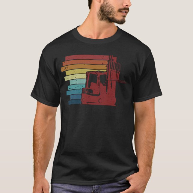 T-shirt Remorque Remorque Remorque Chauffeur Entrepôt Pro  (Devant)