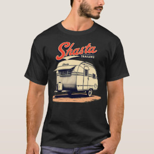 T-shirt Remorques Shasta - série de campeurs vintages
