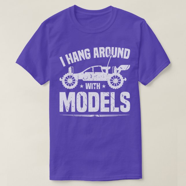 T-shirt Remote Control Funny RC Racing (Design devant)