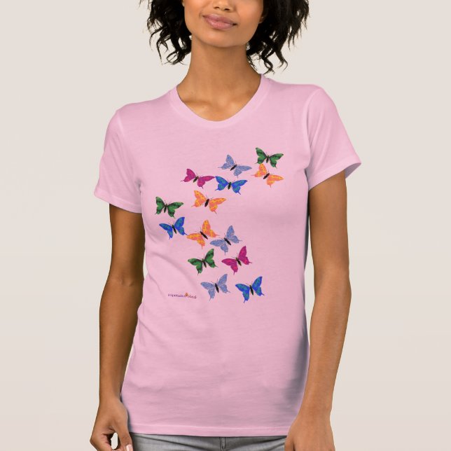 T-shirt Remous de papillon (Devant)