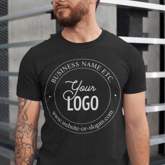 T-shirt Remplacement et personnalisation faciles du logo (Créateur téléchargé)