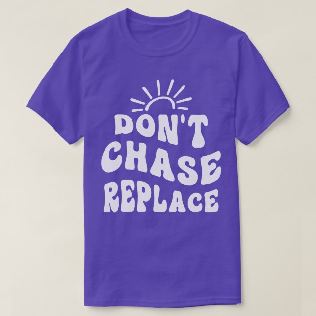 T-shirt Remplacer la chasse de données (Design devant)