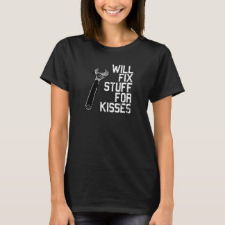 T-SHIRT REMPLACERA LES STUFF POUR LES KISSES - WRENCH