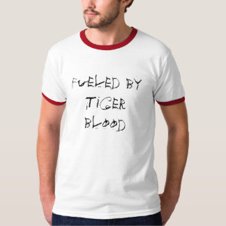 T-shirt Rempli de combustible par sang de tigre