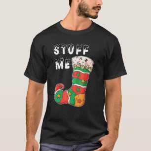 T-shirt Remplis mes chaussettes de Noël Pajam Noël offensa