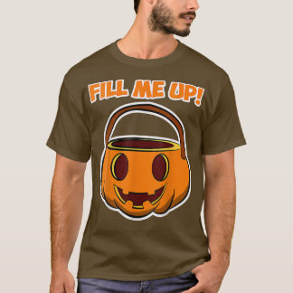 T-shirt Remplissez-Moi Pour Garçons Et Filles Citrouille H