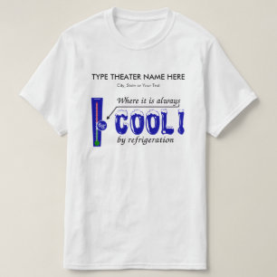 T-shirt Remplissez Votre Théâtre Et Votre Emplacement - 