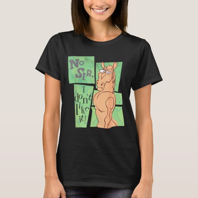 T-shirt Ren &amp; Stimpy No Sir I Don’t Like It  (Devant)