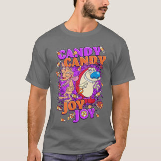 T-shirt Ren and Stimpy Halloween Candy Candy Joy Joy