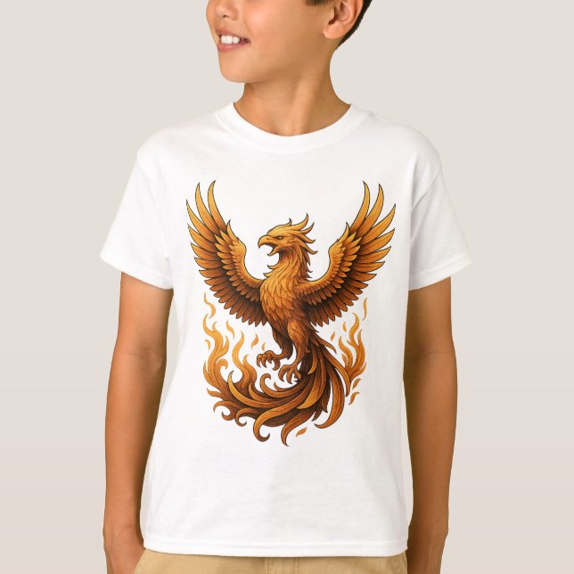 T-shirt Renaissance de Phoenix - Montée en or (Devant)