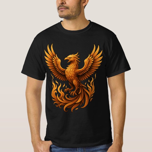 T-shirt Renaissance de Phoenix - Montée en or (Devant)