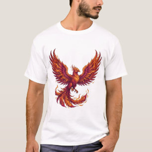 T-shirt Renaissance en flammes