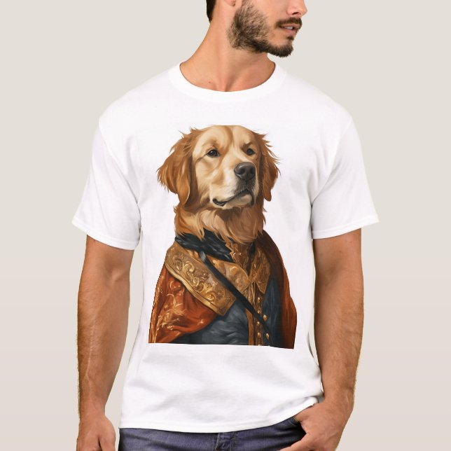 T-shirt Renaissance Rover � Chien d'Art Classique (Devant)