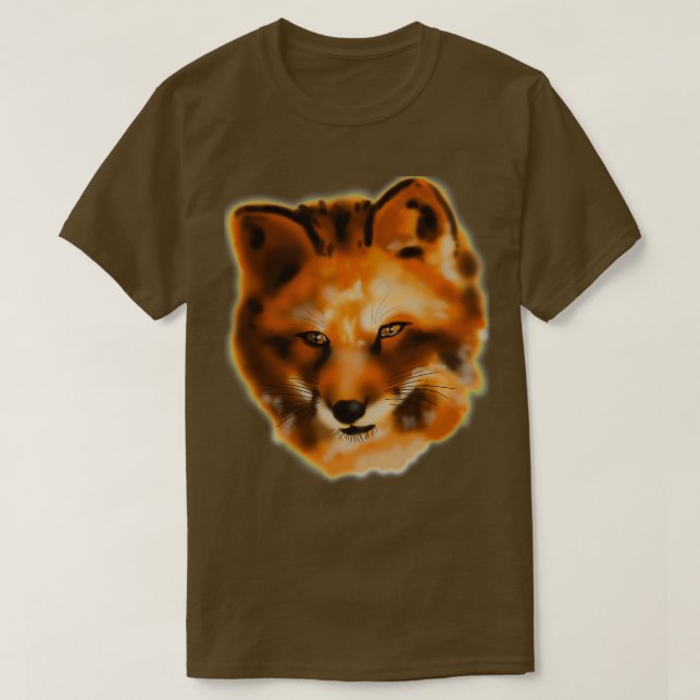 T-shirt renard 4 (Design devant)