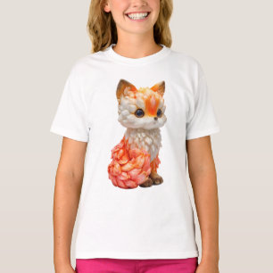 T-shirt Renard à écailles automnales enchanté Kids