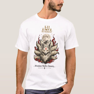 T-shirt Renard à neuf queues Kitsune - Mythologie japonais