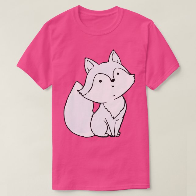 T-shirt Renard arctique 2 (Design devant)