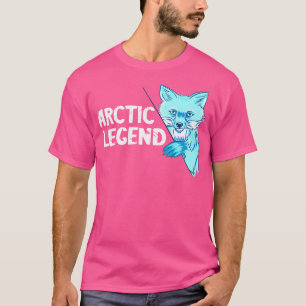 T-shirt Renard arctique Antarctique Légende Renard arctiqu