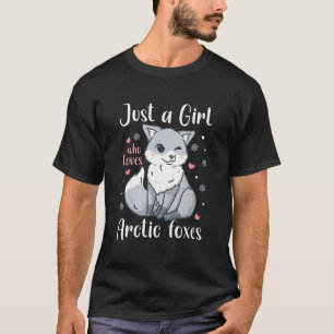 T-shirt Renard Arctique Juste Un Qui Aime Les Renards Arct
