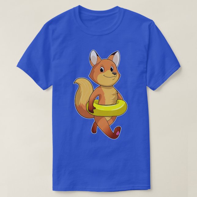 T-shirt Renard avec Lifebuoy (Design devant)