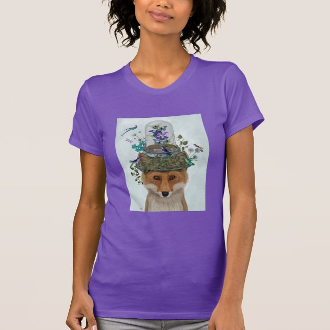 T-shirt Renard avec papillon Bell Jar (Devant)