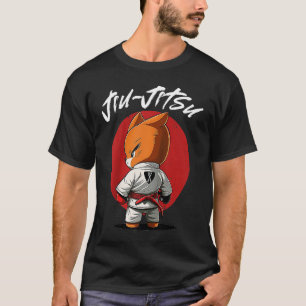 T-shirt Renard brésilien Jiu Jitsu et Raglan