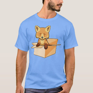 T-shirt Renard comme bébé dans la boîte
