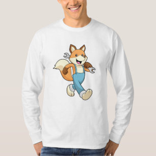 T-shirt Renard comme mécanique avec clé