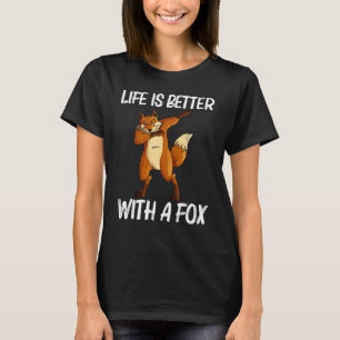 T-shirt Renard cool Pour Hommes Femmes Mammifère Omnivore