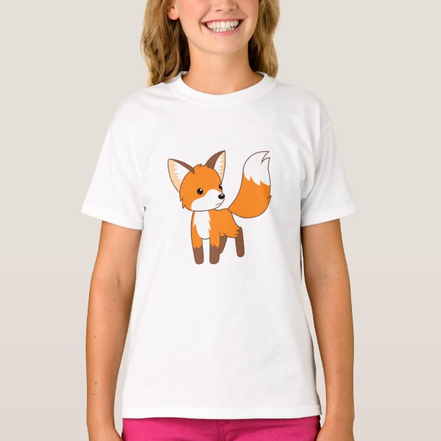 T-shirt Renard Curieux (Devant)
